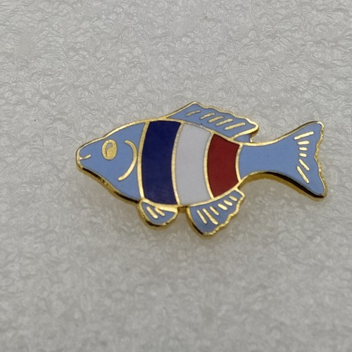 Pin peche bleu blanc - bleu,