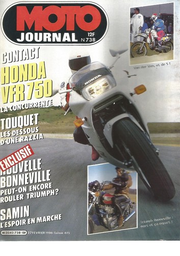 Moto journal 738 - n°738, honda
