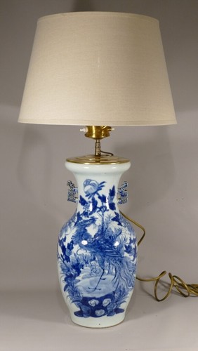 Vase chinois céladon bleu - céladon, et