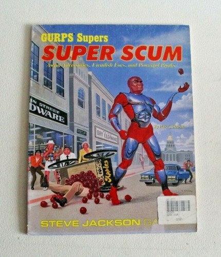 Gurps supers super scum - supers,