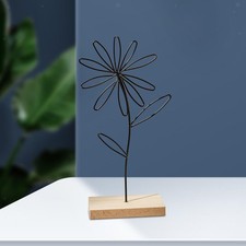 Statue de fleur décorative