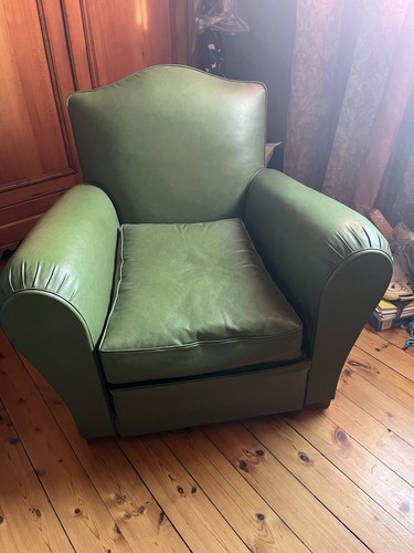 Fauteuil club vintage 1960 - fauteuil,