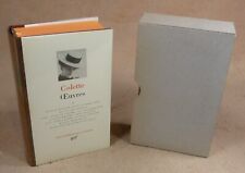 LA PLEIADE :  COLETTE - OEUVRES 1 / 1984