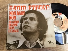 45 tours David STEFAN Non, baby, non - Un coeur dessiné dans le sable 1974