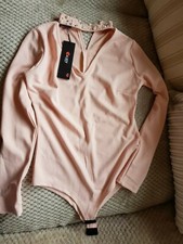 Body rose avec perles