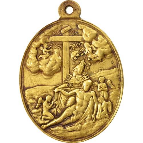France medal jesus christ - france,,