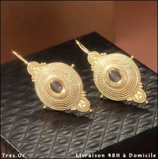 Boucles d'Oreille CABOCHON SUR