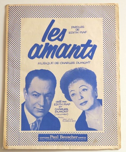 Partition vintage sheet music