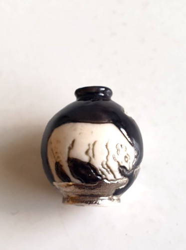Fèves longwy série - longwy, vases