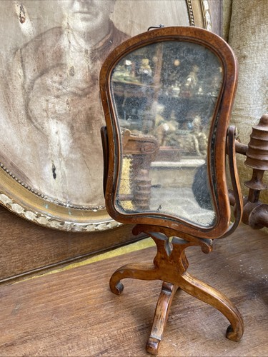Ancien petit psyché table - ancien, de