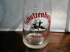 ALSACE Chope à bière de collection SCHUTZENBERGER décoré rarissime 0,50 l