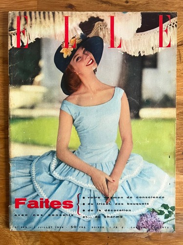 Elle french 549 juillet - #549, 1956