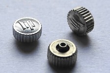 1 MONTRE COURONNE REMONTOIR LIP ÉTANCHE ACIER CHROMÉ Ø 4.85 mm