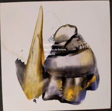 Tableau Art  Abstrait expressionnisme cire Signé Abstract Signed Artwork 13x13