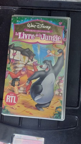 Livre jungle vhs - livre,