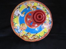 Jeu ! Ancien ! Toupie ! Enfants !