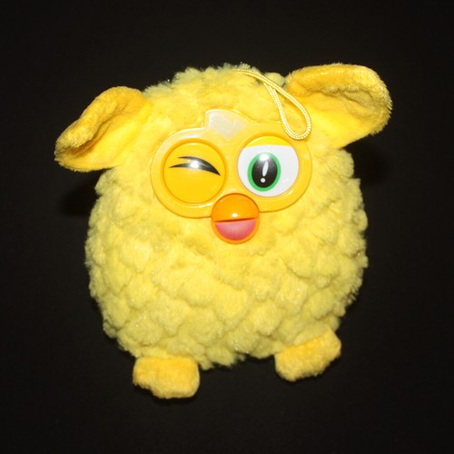 Peluche furby jaune fabiosa - furby,
