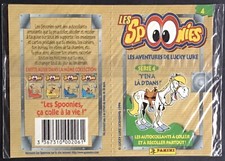 LUCKY LUKE Autocollants Les Spoonies série n°4 Panini 1999 Neuf sous cello