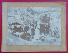 Photographie  XIXéme  MARIAGE  Photo de Famille - Photo F CAZENAVE à LOURDES 65