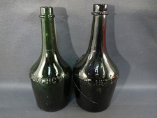 Lot de 2 anciennes bouteille