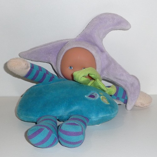 Doudou poupée corolle - poupée,