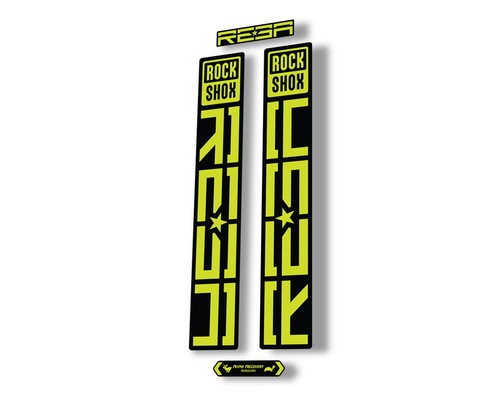 stickers rock shox reba