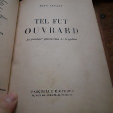 tel fut OUVRARD le financier