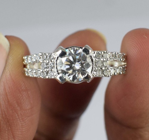 Blanc diamant solitaire 59 - solitaire, 1.59