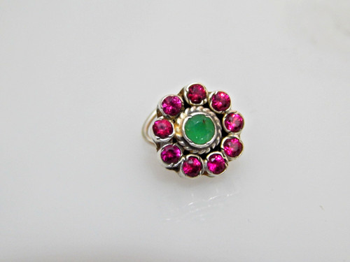 Bague nez argent - de,