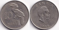 10 Ngwee 1968 Zambie Zambia