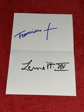 Carte Dédicacée Autograph