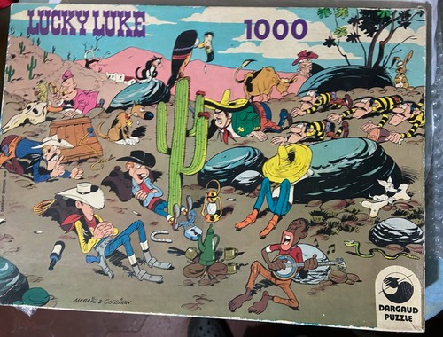 Puzzle ancien lucky luke - puzzle,
