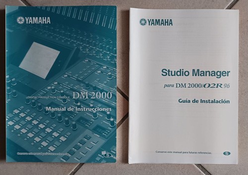 Yamaha dm2000 manual - dm2000, de