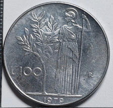 100 lire 1979 italie - 100, italy