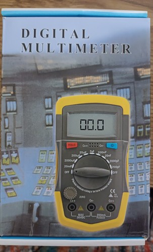 Capacimètre numérique - capacimètre,