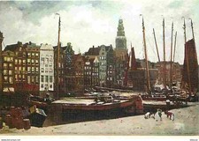 Art - Peinture - George Hendrik Breitner - Het Damrak te Amsterdam - CPM - Voir