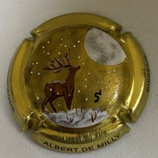 1 Capsule de champagne Peinte à La Main ALBERT DE MILLY, RENNE