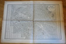 PLAN DE PARIS SOUS LOUIS