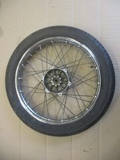 Roue avant avec pneu très peu