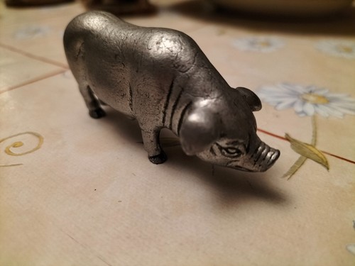 Belle truie cochon étain - belle,