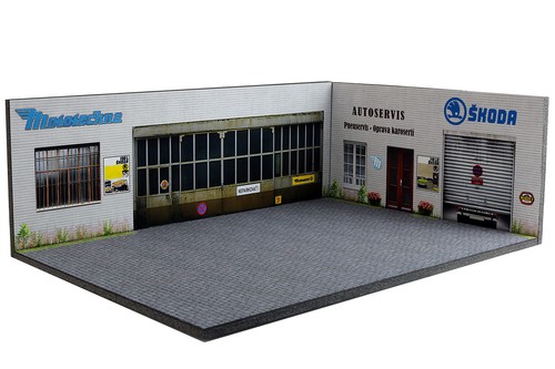 R 017 diorama - #43-3-d-h-r-017, |