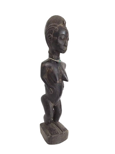 Statue baoulé yahoure avec - statue,