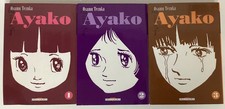 AYAKO 1 à 3 Osamu Tezuka MANGA seinen série COMPLETE