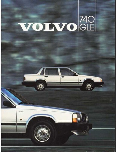 Brochure volvo 740 - ▄▀▄,