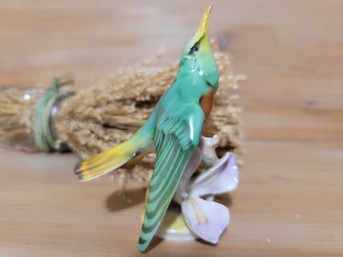 Colibri porcelaine vintage - en,