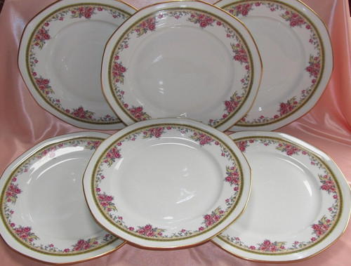 Série assiettes plates - 6,