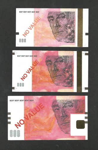 Lot serie billets - serie, 3