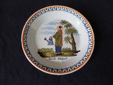 ANCIENNE ASSIETTE EN FAIENCE