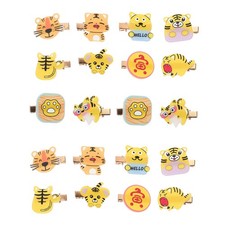  20 Pcs Décorations De Cheveux Pour Les Filles Accessoires Petites