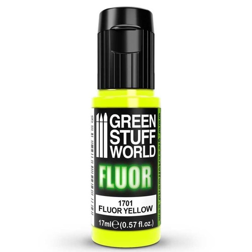 Peinture fluor jaune - peinture,
